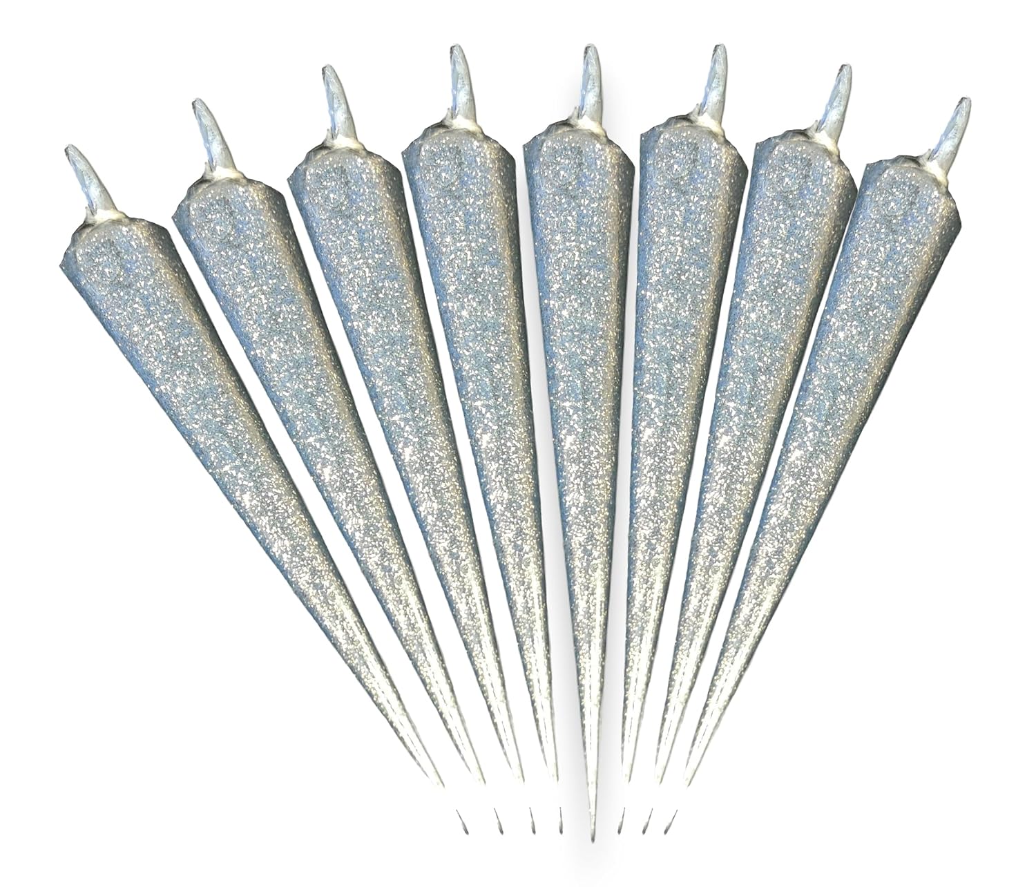 RIA Studio Colorful Glitter Liquid Paste Cones for Arts & Crafts Material, Lippan Art and Decorative Purposes Pack of 8 Co... - Review, Price and Buying Guide