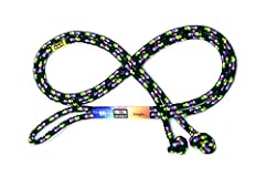 8&apos; Foot Single Jump Rope for Kids Women and Men - Active Outdoor Youth Fitness Excersing Equipment - Braided Nylon Gym Accessories