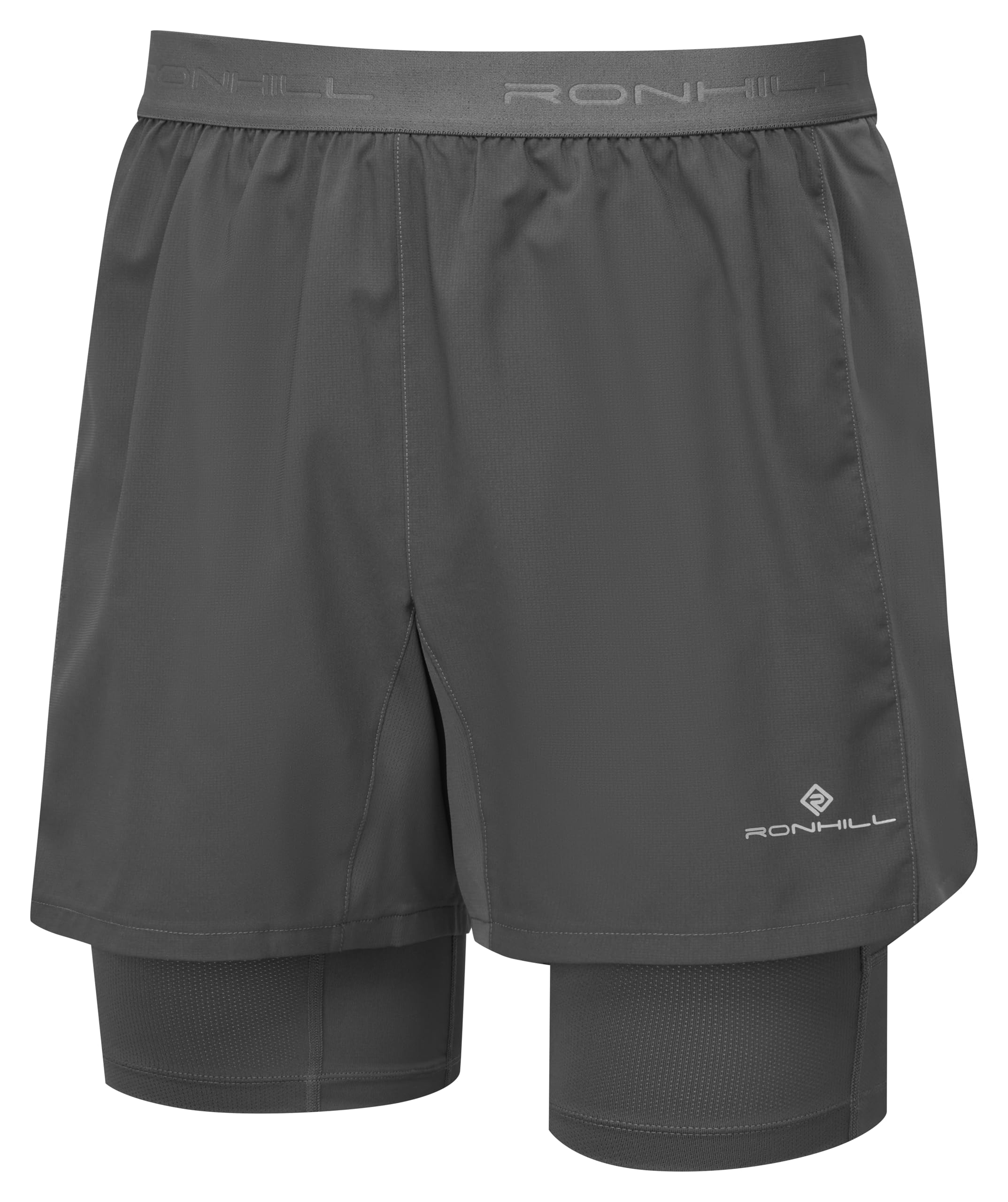 Ronhill Tech 5" Twin Running Short - Oxide / Light Small