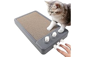 Interactive Cat Scratcher with Whack-a-Mole Fun: KITECAT's Purr-fect Cardboard Scratching Haven