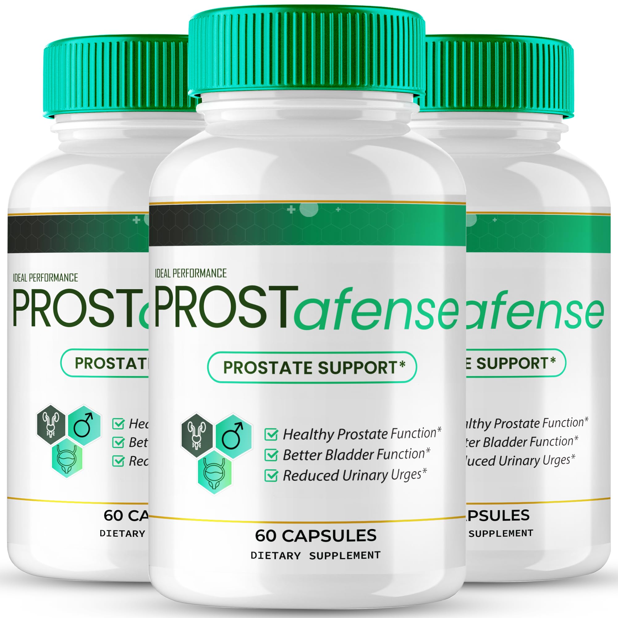 Prostafense Prostate Health Supplements (3 Pack): Ultimate Strength Daily Formula