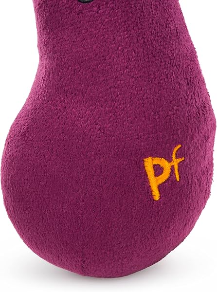 Petface Foodie Faces Aubergine Plush Dog Toy - 5