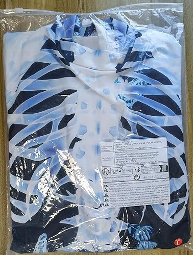 Miniatura 5 de Shmily Girl Disfraz de esqueleto para mujer y hombre, disfraz de Halloween, overol de cosplay