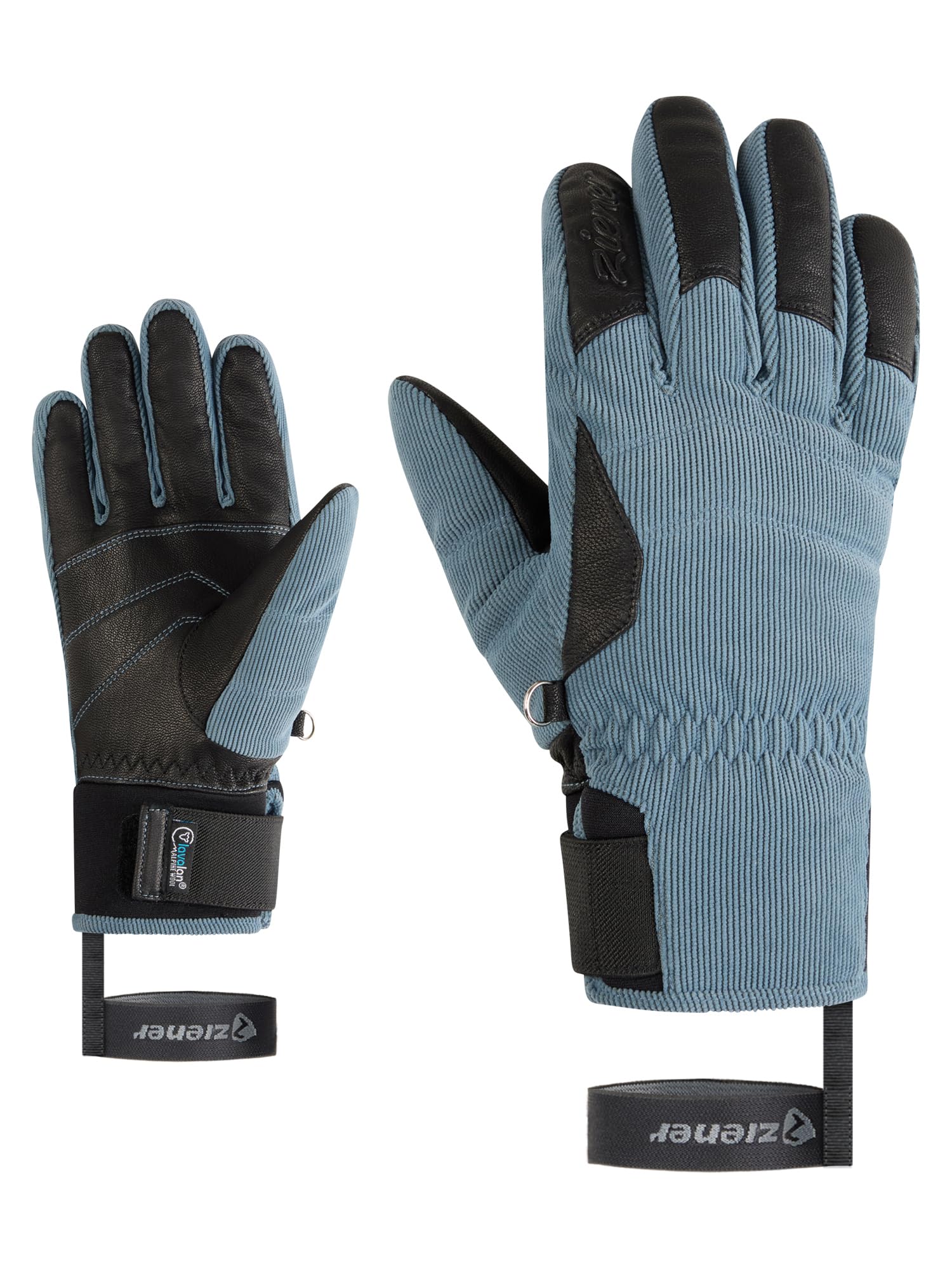 Ziener Damen Kale-Z Ski-Handschuhe/Wintersport | extra warm, lavalan, wasserdicht