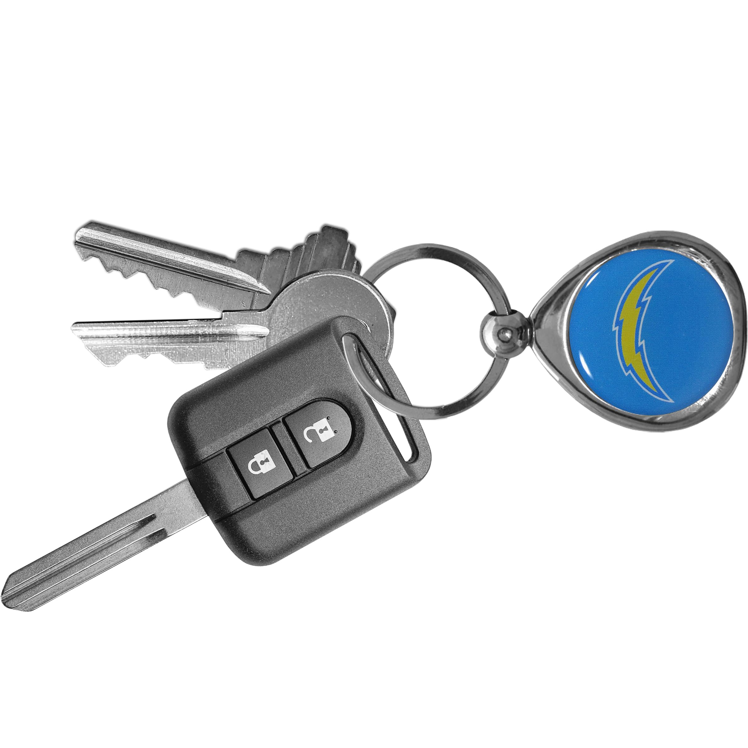 Siskiyou Sports NFL Unisex Adulto Chrome Key Chain