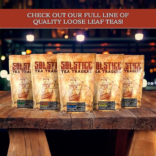 Miniatura 9 de Té de hierbas de cóctel de frutas rojas de saúco (bolsa a granel de 8 onzas) Tisana herbaria floral sin cafeína