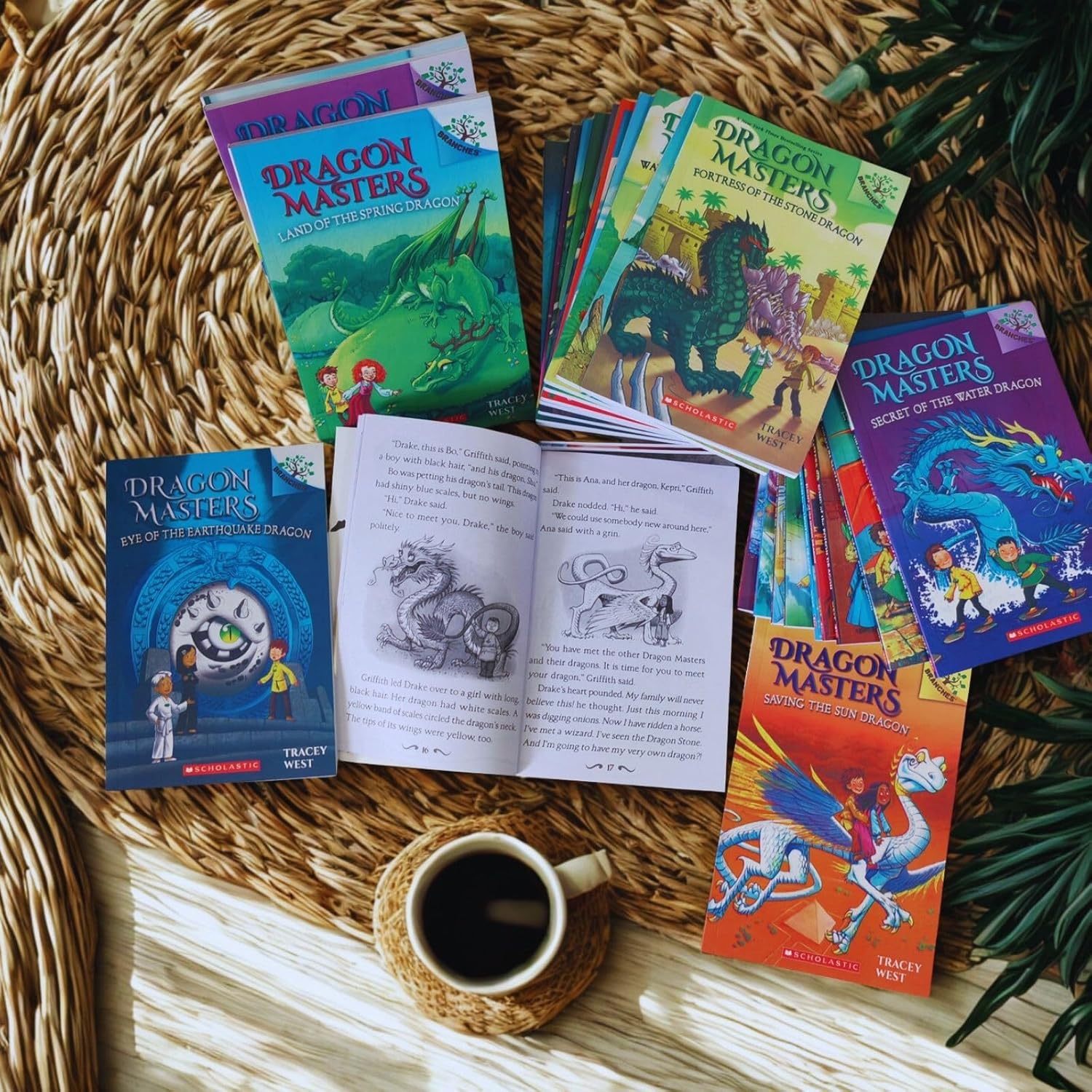 Dragon Masters 1-29 Box Set Paperback Series, Fantasy Adventure Early Chapter Books for Young Readers, Paperback Book Collection Gift for Kids