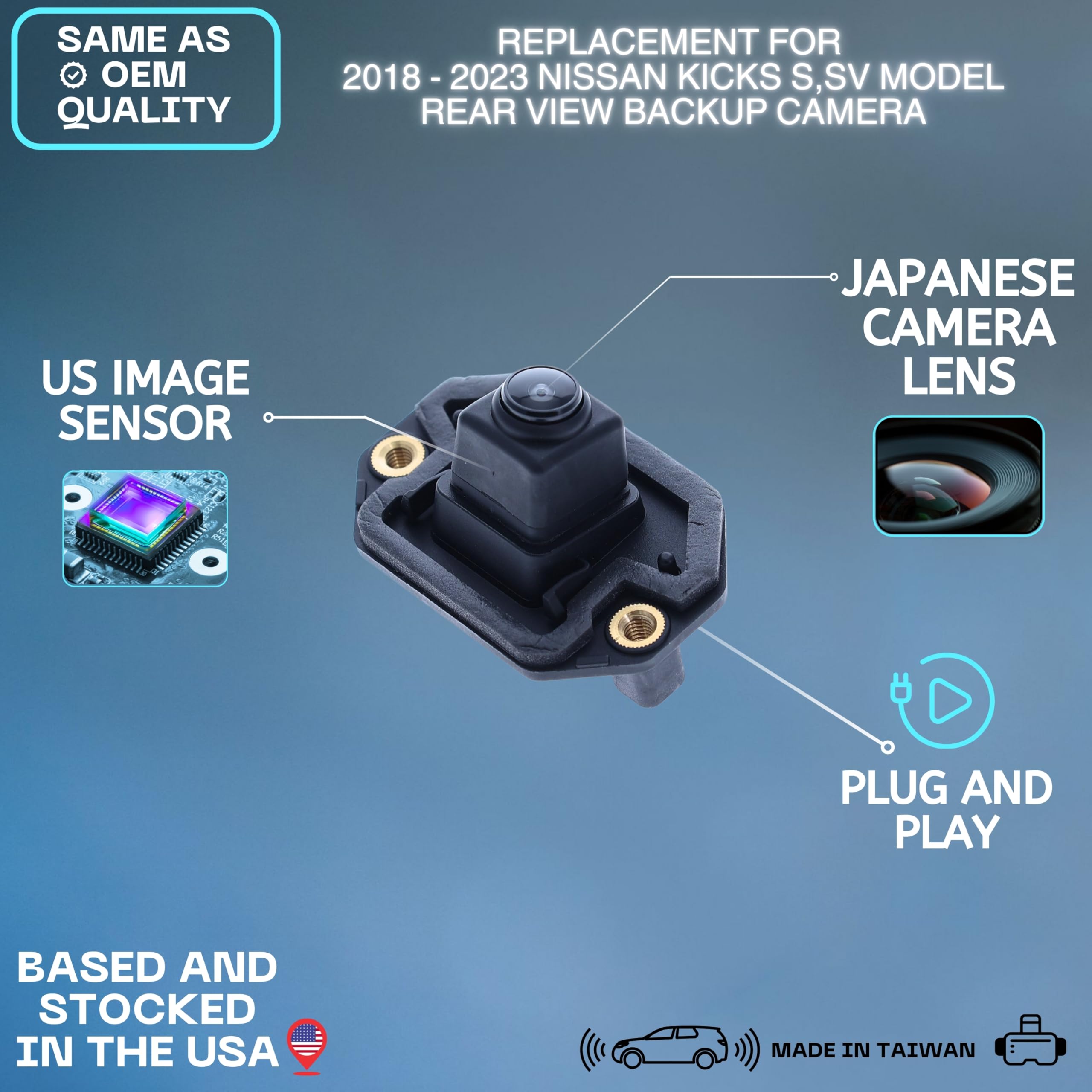 Amazon.com: Backup Camera Replaces for 2018 2019 2020 2021 2022