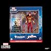 Spider-Man Marvel Legends Series Magic: The Gathering Mary Jane Watson (Iron Spider), 15.5 cm Action Figure and Custom Foil Collection Card Game Trading Card