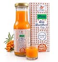 Niraam Pure Himalayan Sea Buckthorn Pulp- 200ml | 100% Organic & Natural Source of Omega 3,6,7,9 and Antioxidants | Cold-Pressed | For Skin, Eye and Gut Health | Anti-Inflammatory Overall Wellness Juice | No Added Sugar gallery image