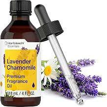 Horbaach Lavender Chamomile Fragrance Oil | 4 fl oz 118ml | Premium Grade | for Diffusers, Candle and Soap Making, DIY Projects & More