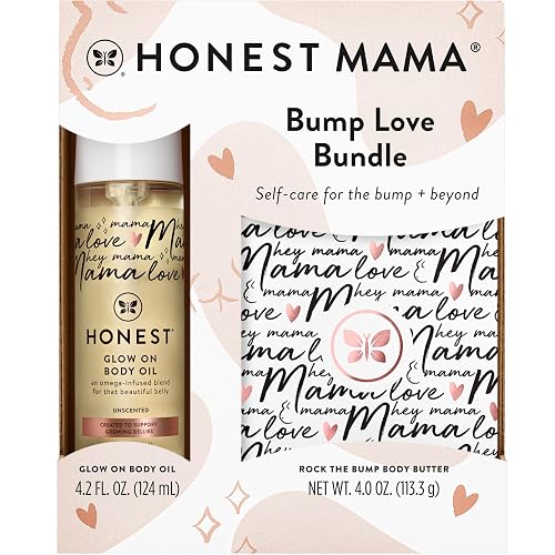 The Honest Company Mama Body and Belly Bump Love Bundle
