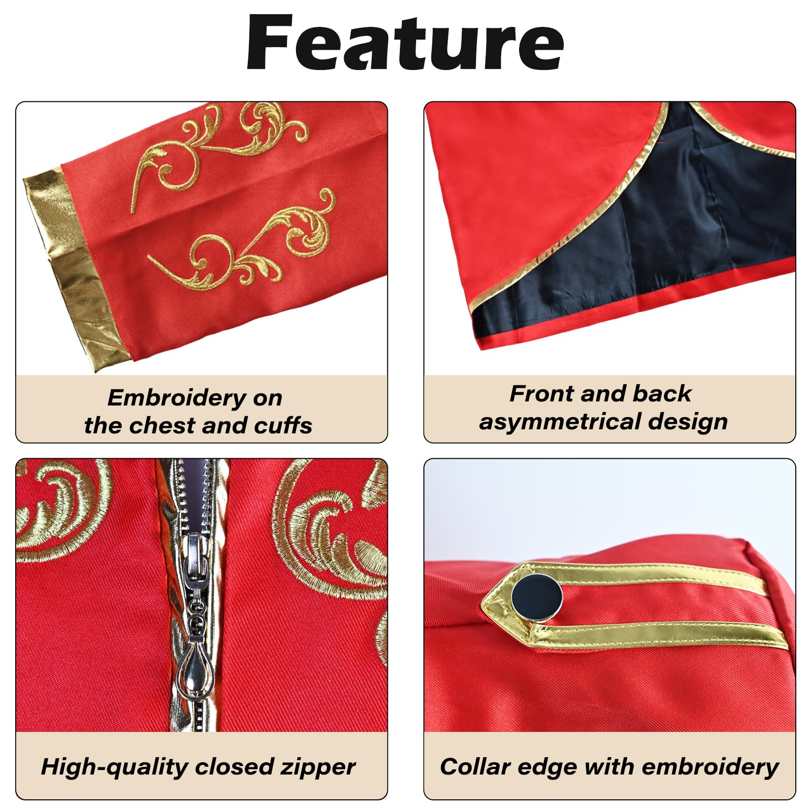 Costume de prince pour homme, manteau steampunk, blazer gothique, médiéval, victorien, rétro, pour Halloween, cosplay
