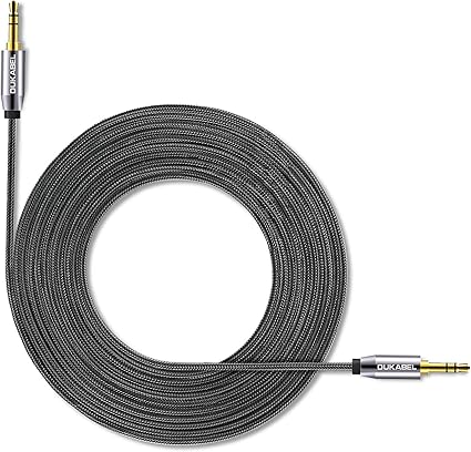 Amazon Dukabel Auxケーブル 3極 8m 3 5 Mmステレオミニプラグ オーディオケーブル Dukabel ステレオ ケーブル