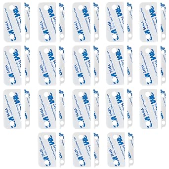 Double Sided Adhesive Replacement Tape Compatible with Ring Alarm Contact Sensor 2nd Gen, Pre-Cut, Strong Adhesion, Residue-Free, Easy Install 18 Packs
