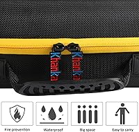 Vista 7 de khanka Estuche rígido de repuesto para DEWALT 20V MAX* acabado clavador en ángulo 16GA (DCN660B), solo funda