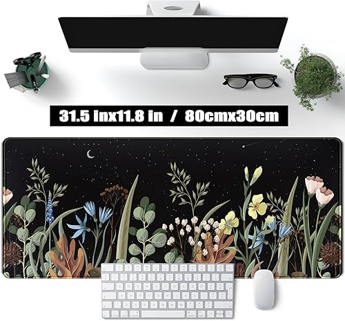 Miniatura 8 de Bonita alfombrilla de escritorio Kawaii Bear XL grande para juegos, alfombrilla de escritorio para escritorio, alfombrilla de mouse para escritorio,