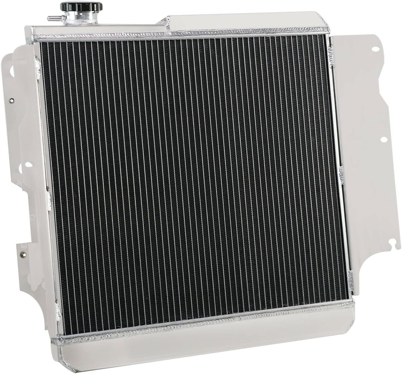 ALLOYWORKS 3 Row Full Aluminum Radiator for 1987-2006 1988 Jeep TJ/YJ Wrangler Chevy V8