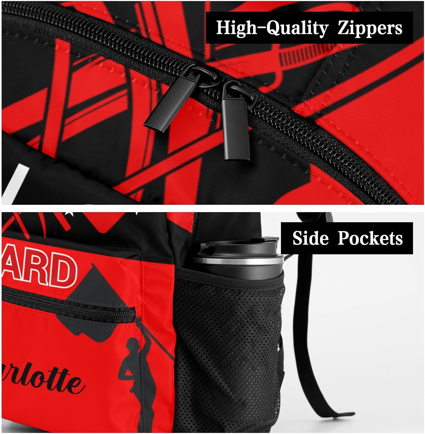 Custom Color Guard Bag Backpack with Name Personalized Color Guard Team Backpack