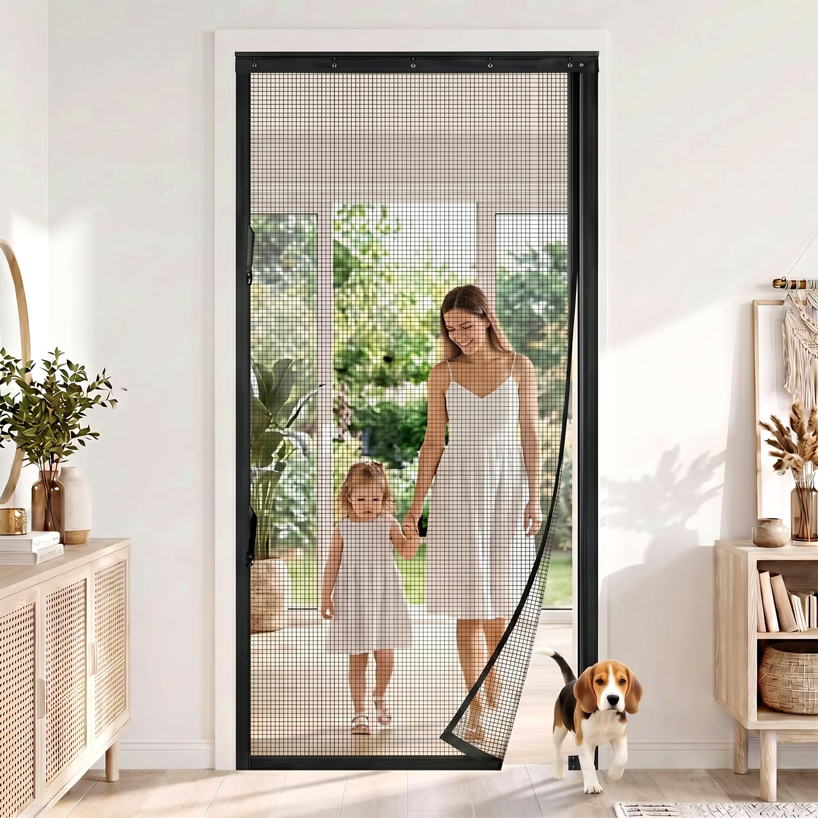 Fly Screens for Doors, Sliding Door Curtain 90 * 210cm