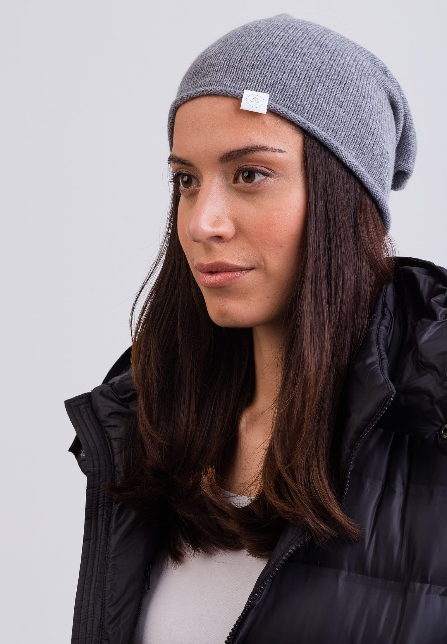 100% kaszmirowa czapka beanie, czapka z dzianiny dla kobiet i młodzieży