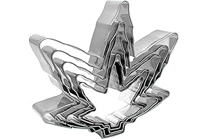 Exceptional Antallcky Marijuana Leaf Cookie Cutter Set