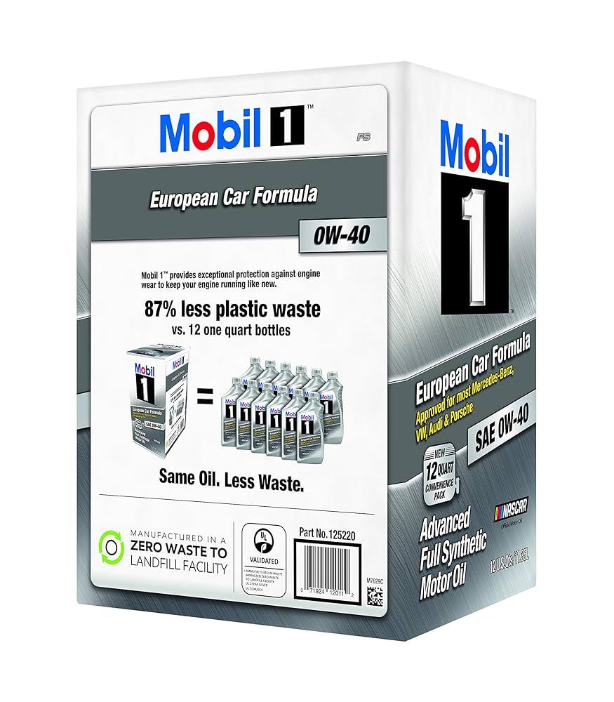 Mobil 1 EuropeanCarFormula 0W-40 4本モービル1 MOBIL 1 ESP X4 0W40 - Petrostar - Warszawa