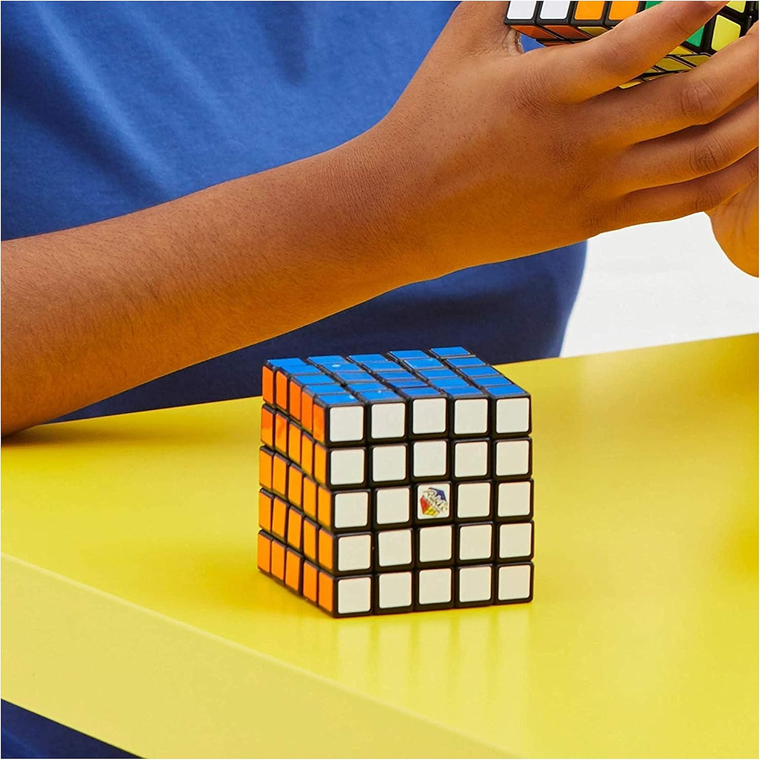 Rubik's Cube 5 x 5 – Puzzle Game for Adults and Children Rubik's Magic Cube – Puzzle 5x5 More Complex Than The Original – Classic Cube Problem Solving – Children's Toy Age 8+