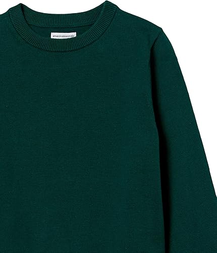 Miniatura 2 de Tienda Essentials Suéter de algodón con cuello redondo para niños y niños pequeños