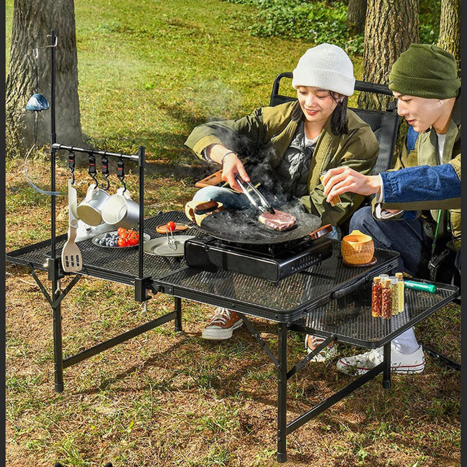 Table Pliante extérieure Table de Camping Portable avec