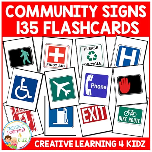 Community Safety Survival Signs & Symbols 135 Flashcards