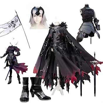 Fate/GrandOrder ジャンヌオルタ コスプレ衣装 Amazon.co.jp: FGO ジャンヌオルタ コスプレ衣装 (ウィッグ 靴別売り