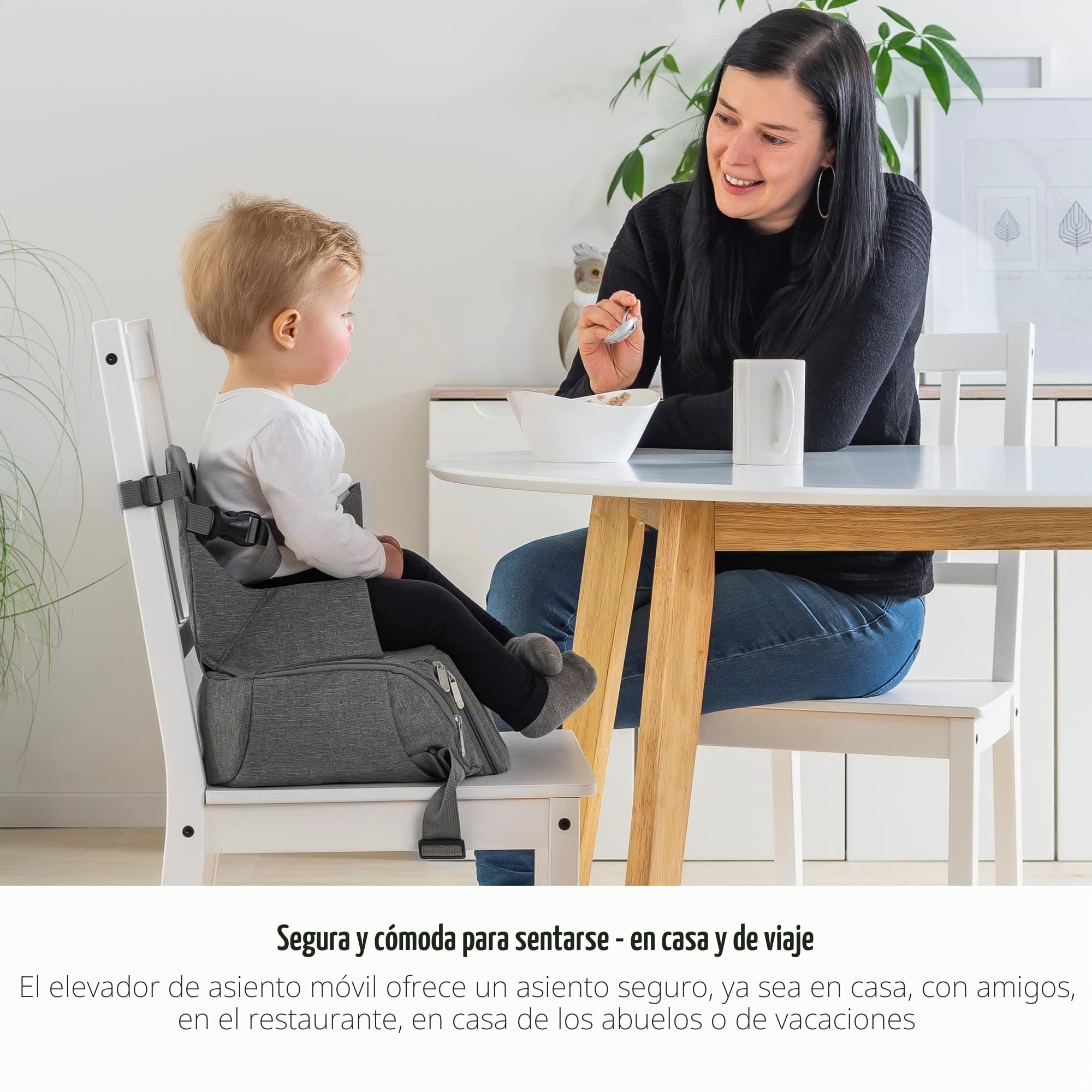 reer Growing - Asiento elevador para niños (8 botellas de PET)