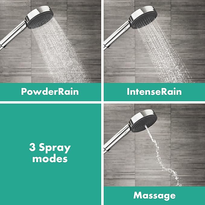 Ducha de mano hansgrohe Pulsify S Cromo 2.5 GPM miniatura 4