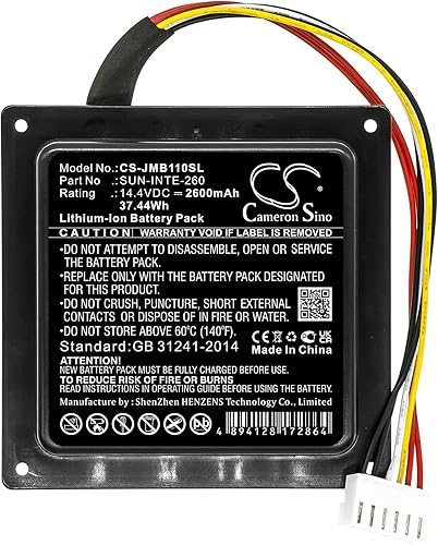 Miniatura 3 de FYIOGXG Batería de repuesto para JBL PartyBox 100 PN JBL SUN-INTE-260 2600mAh  37.44Wh