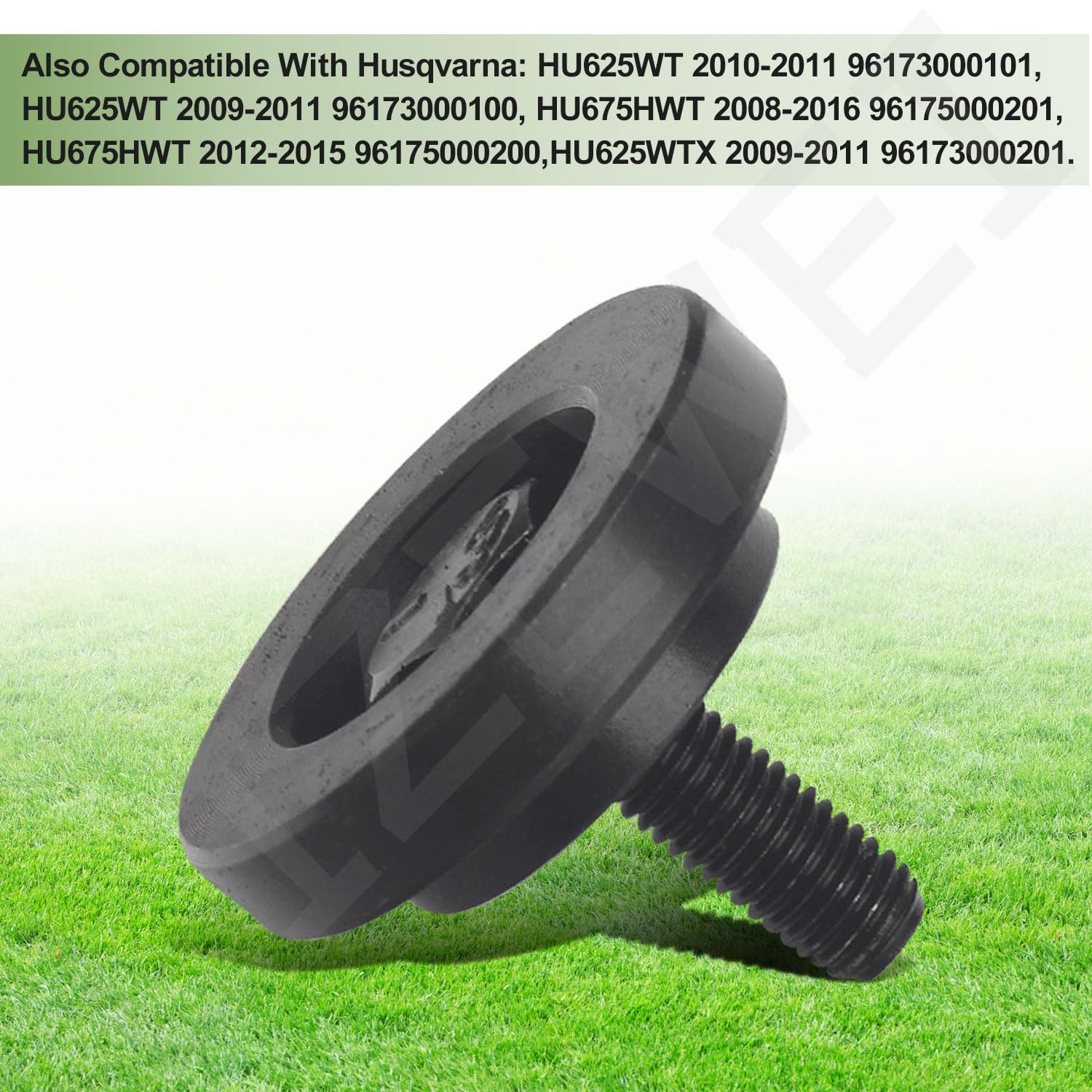 532180334 & 532182217 Kit de bolas y pernos de cortacésped compatible con Husqvarna Work con recortadoras Walk Behind Line, reemplaza 180334 182217 (1 juego)