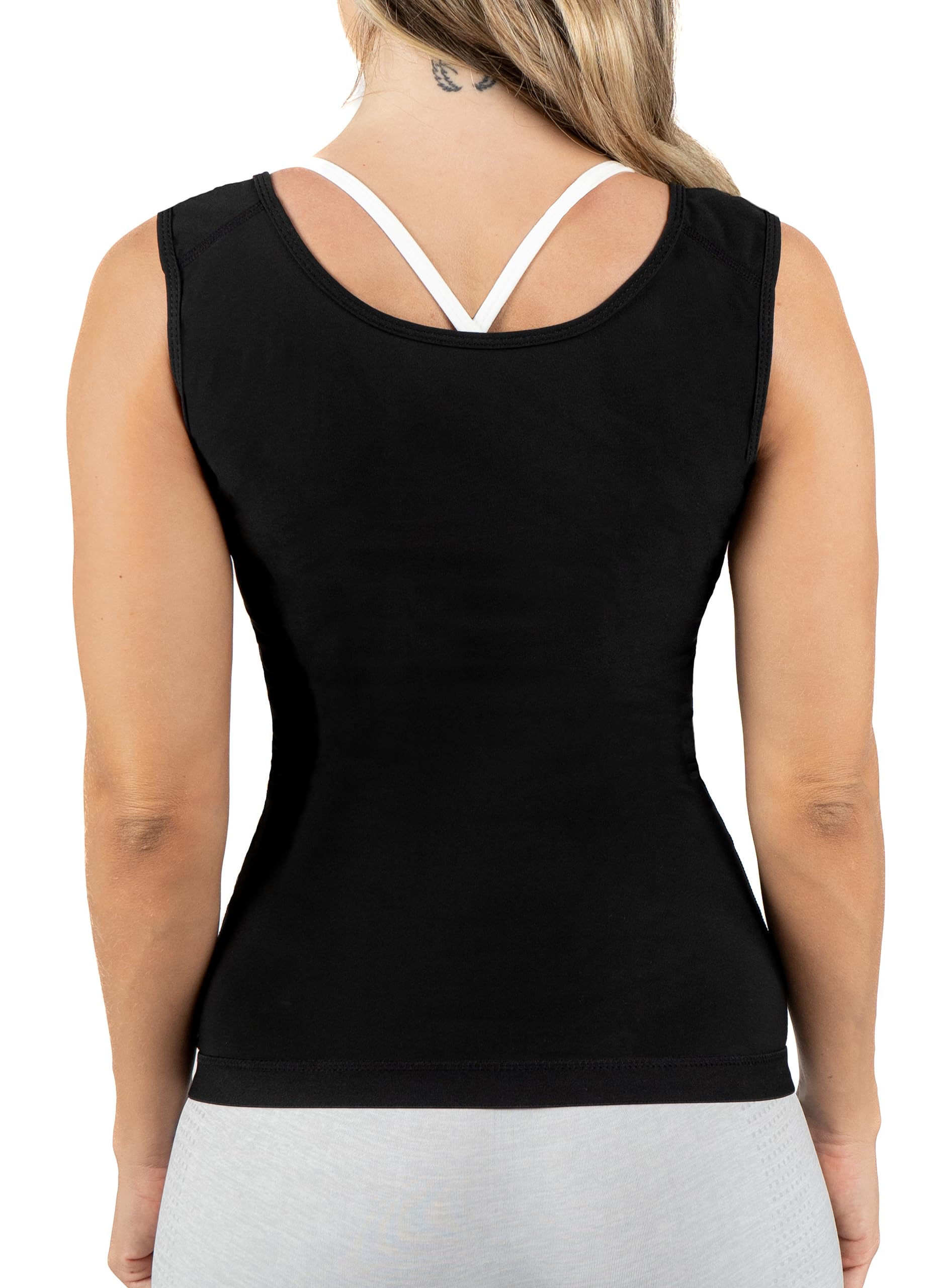 Kewlioo Womens Heat Trapping Zipper Sweat Enhancing