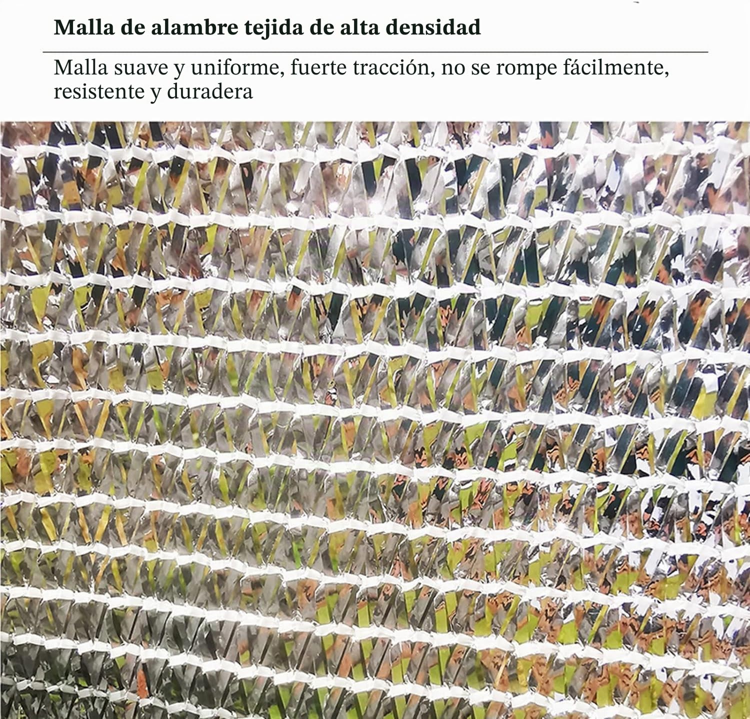 Red de sombra para perros, 3 x 2 m, malla de aluminio, 85% de protección térmica, protección reflectante UV, protección solar, cubierta de tela de sombra de aluminio para camping, invernadero, perro