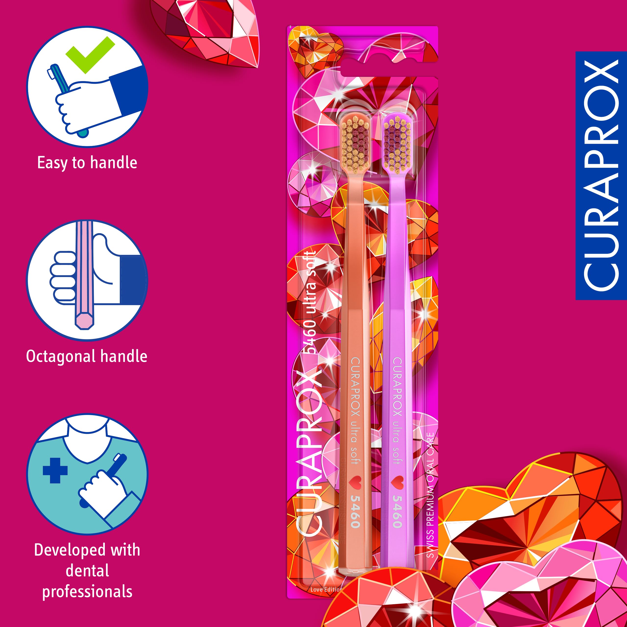 Amazon | クラプロックス (CURAPROX) CS5460 LOVEエディション