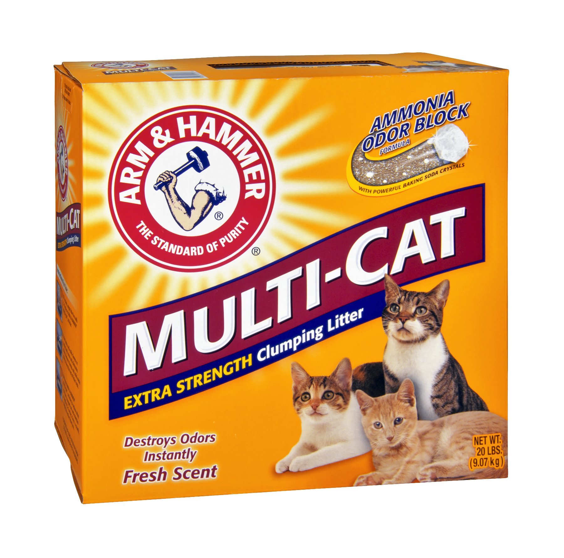 Arm & Hammer Multi Cat Strength Clumping Litter 20lb
