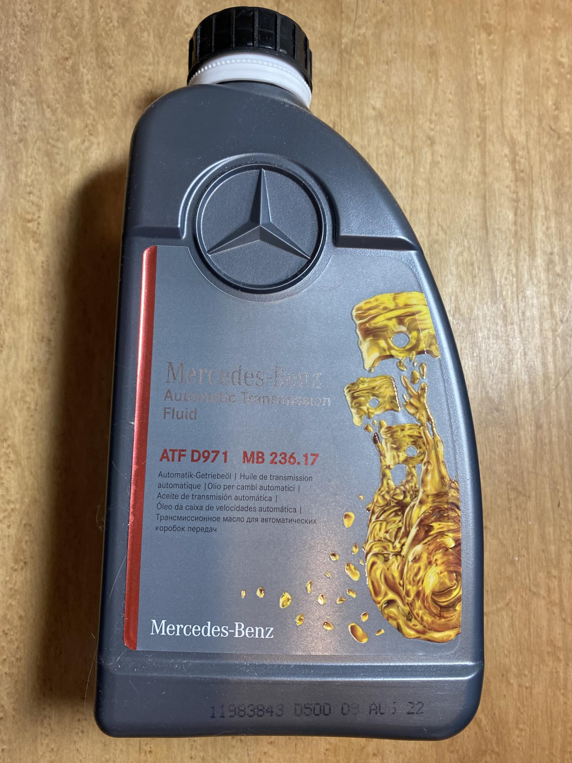 Amazon.co.jp: A002989060312 002989060312 メルセデスベンツ純正 ATF 