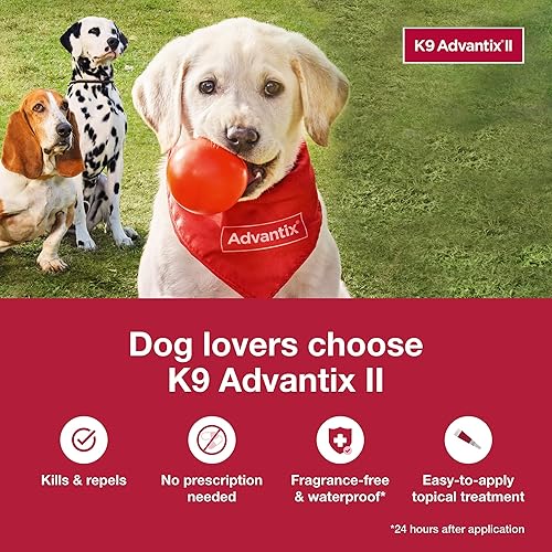 Miniatura 3 de K9 Advantix II Flea and Tick Prevention for Extra-Large Dogs