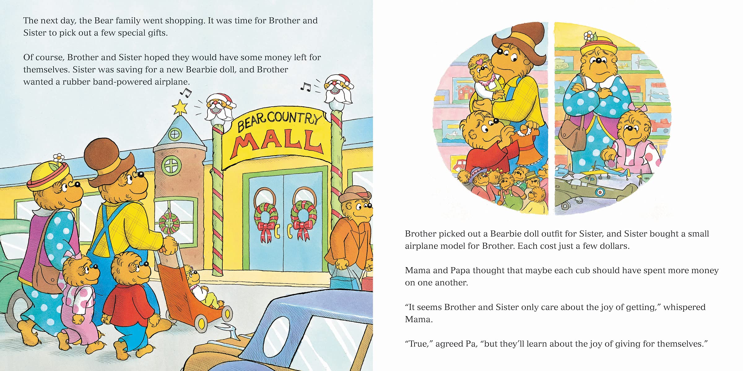 The Berenstain Bears and the Joy of Giving for Little Ones: The True Meaning of Christmas