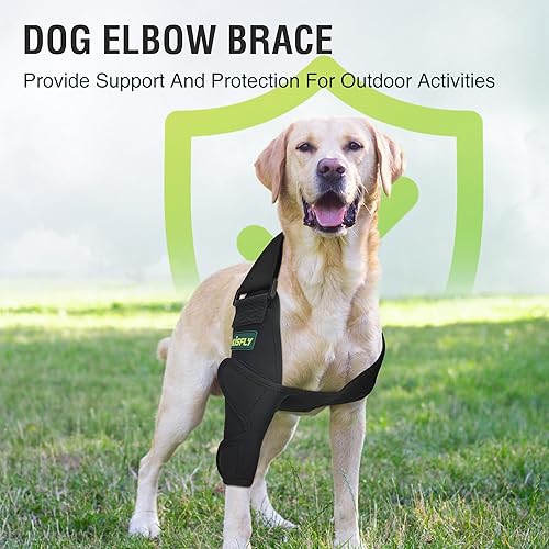 Miniatura 3 de Coderas para perros para callos, úlceras por presión y dislocación de hombro, soporte para codo y hombro canino para perro, soporte para pierna