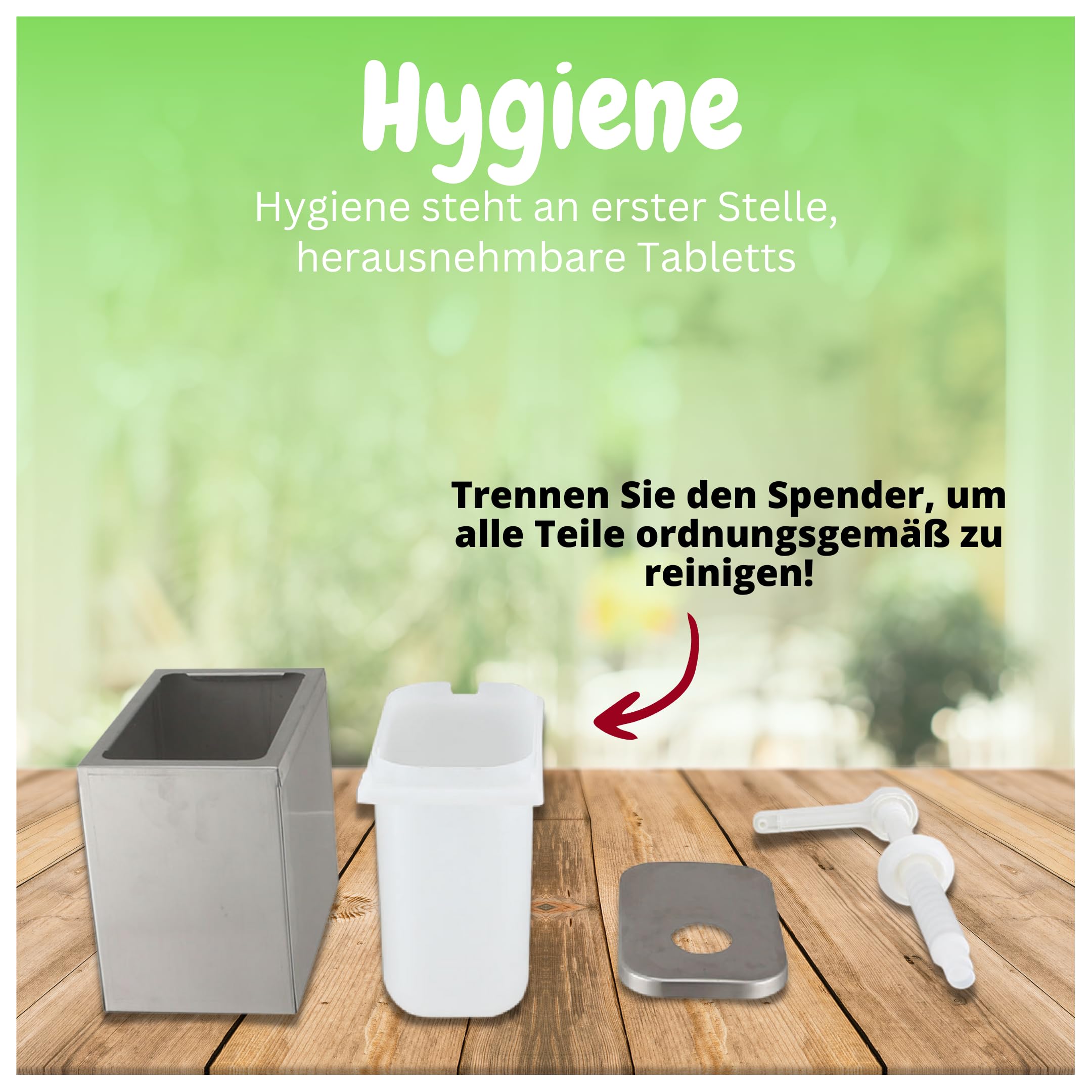 Silvermile Soßenspender - 3 x 2L - Soßenspender mit Pumpe - Saucenspender - Dressing Spender