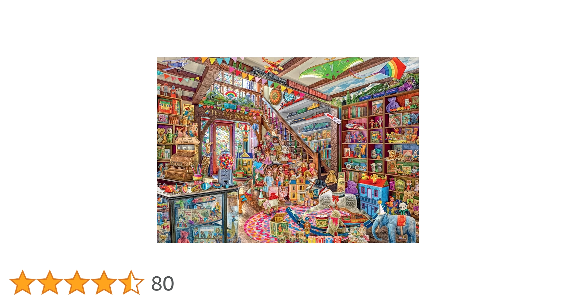 Amazon | The Fantasy Toy Shop 1000 PC Puzzle | ジグソーパズル