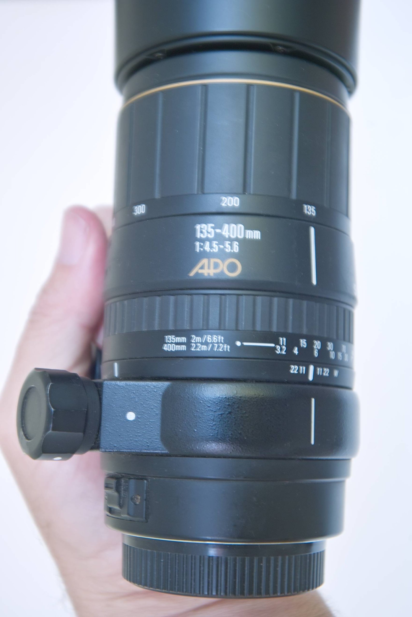 Sigma 135 400mm f/4.5-5.6 DG RF APO Aspherical Ultra Telephoto