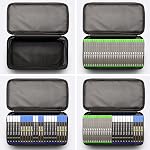 Sisma Sac de rangement pour jeux vidéo compatible avec Xbox PS5 PS4, S'adapte autour de 23-27 Disques de jeu, Titulaire de jeux Organisateur Maison Safekeeping Portable Travel Carry Case