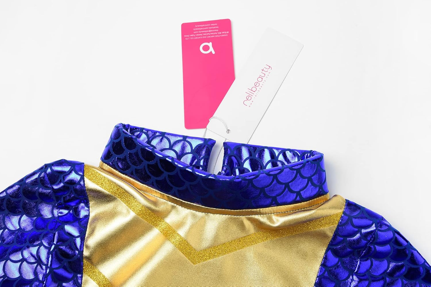 ReliBeauty Blue Dragon Costume for Kids with Wings, Tail, and Mask, Halloween Dress-Up Party Outfit - Image 3