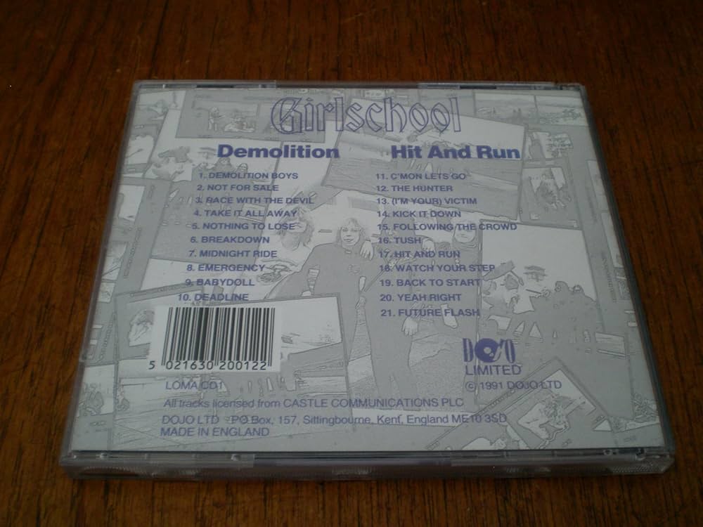 ポップス+ロック(洋楽) CD Girlschool Demolition / Hit And Run VICP2089 BRONZE /00110 Mi00MjQxLmpwZWc.jpeg
